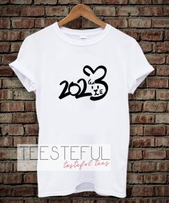 2023 Cute Zodiac Rabbit Font T-shirt TPKJ3