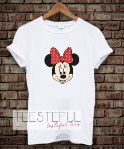 minnie mouse face t-shirt TPKJ3