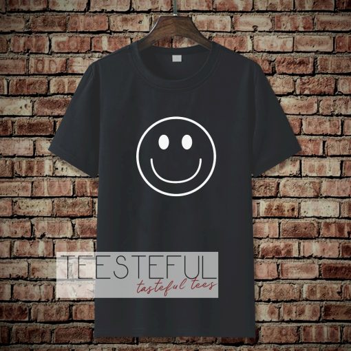 Smiley Face Emoticon T-shirt TPKJ3