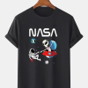 NASA Astronaut Alien T-shirt TPKJ3