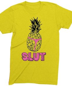 Pineapple Slut Men's Funny T-Shirt TPKJ3